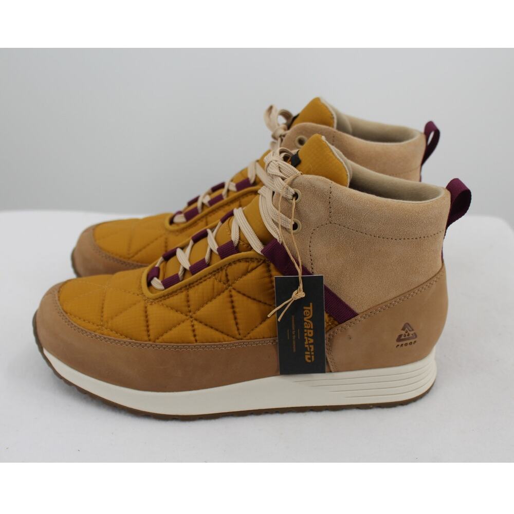 Teva Women's Reember Commute Sesame/Medallion Waterproof Booties size 10 NEW